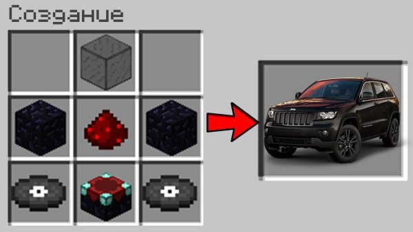 Как сделать в Minecraft машину