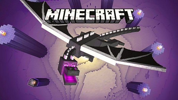 Игра майнкрафт ЭНДЕР дракон