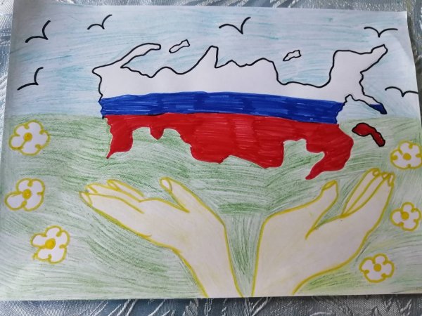 Рисование моя Родина Россия