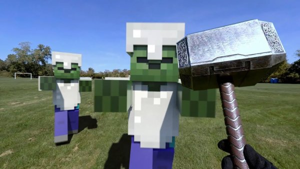 Minecraft в реальной жизни
