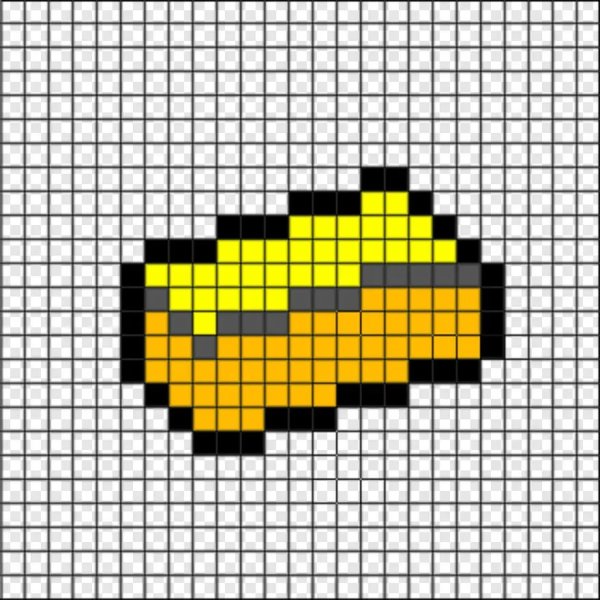 Рисунки по клеточкам из МАЙНКРАФТА