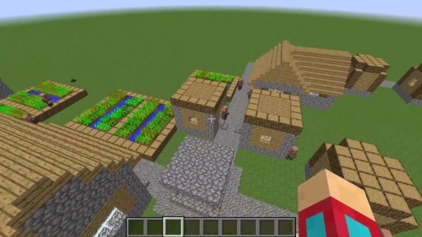 Игры майнкрафт деревня 13