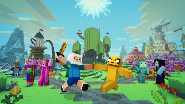 Майнкрафт Adventure time