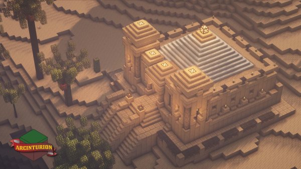 Храм пустыни Minecraft