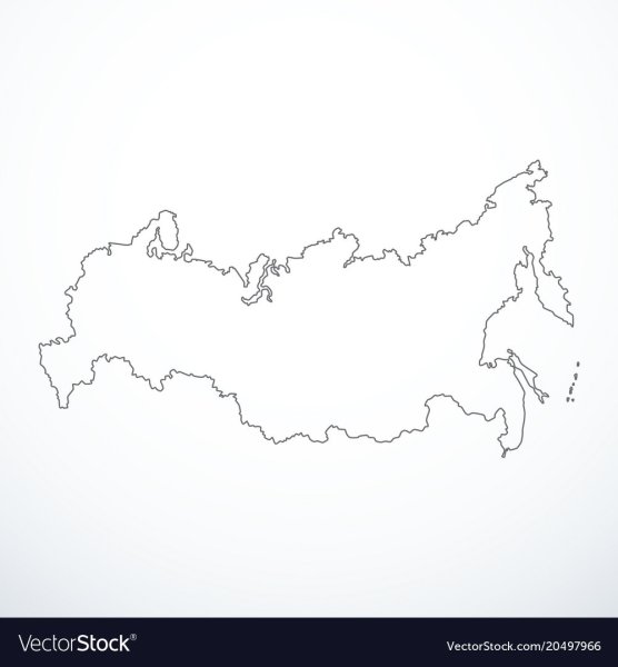Очертания России