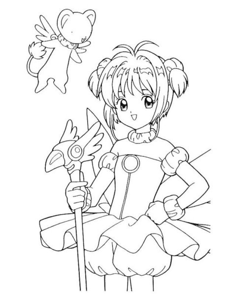 Sakura Card Captor персонажи