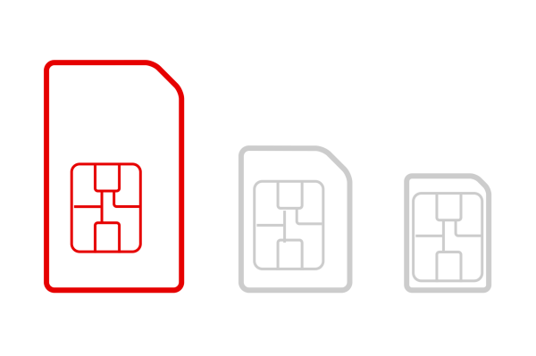 SIM Card Sizes