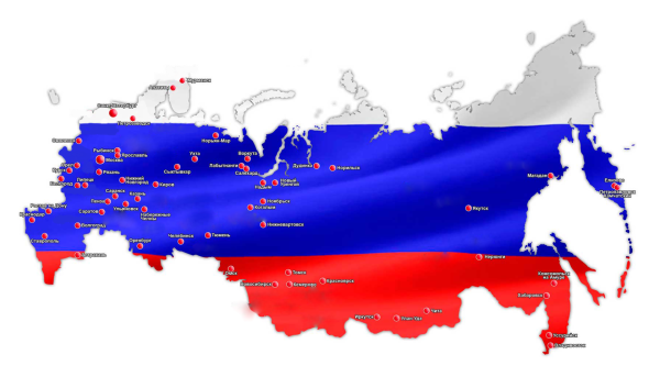 Карта России