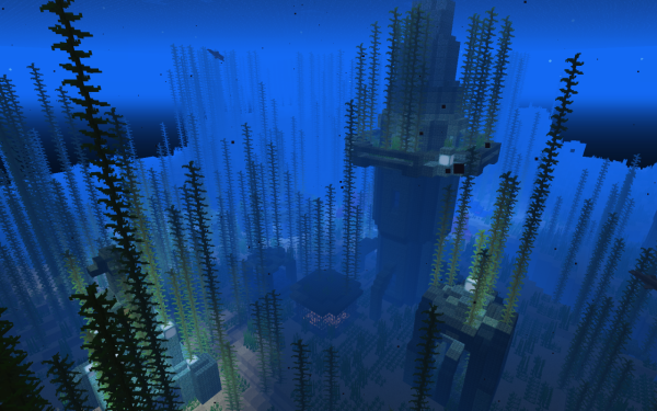 Submerged Village Minecraft