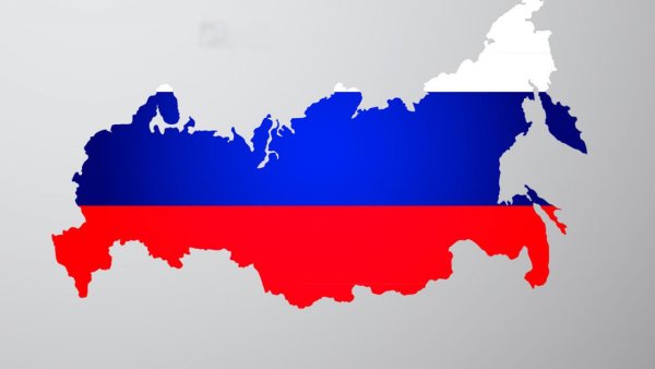 Очертания территории России