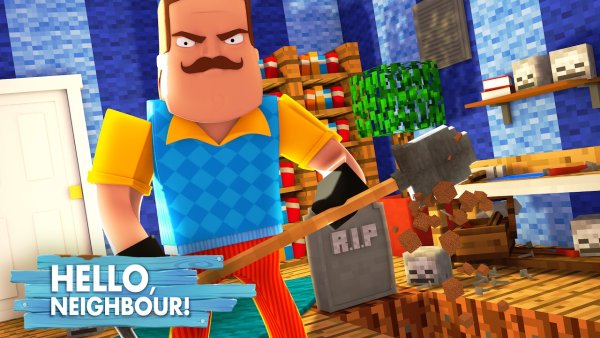 Hello Neighbor в МАЙНКРАФТЕ