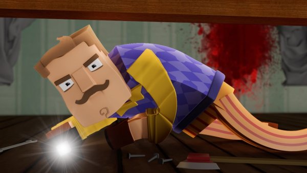 Привет соседа Альфа 2 Minecraft