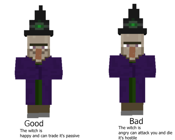 Скин ведьмы