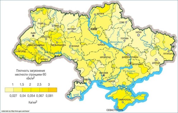 Украина Чернобыль на карте Украины