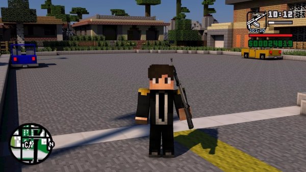 Grand Theft auto Minecraft