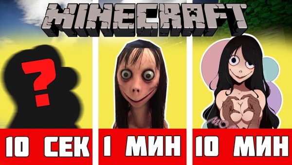 Как нарисовать МОМО из МАЙНКРАФТА