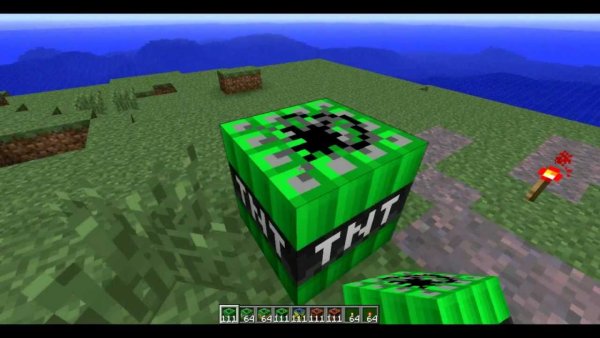 Бомба из Minecraft