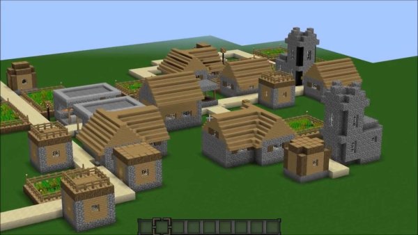 Деревня майнкрафт 1.7.10