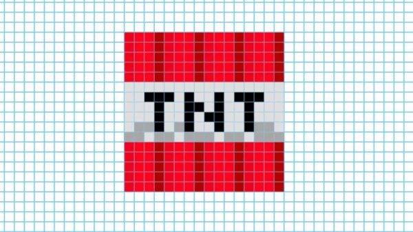 Картинки по клеточкам майнкрафт