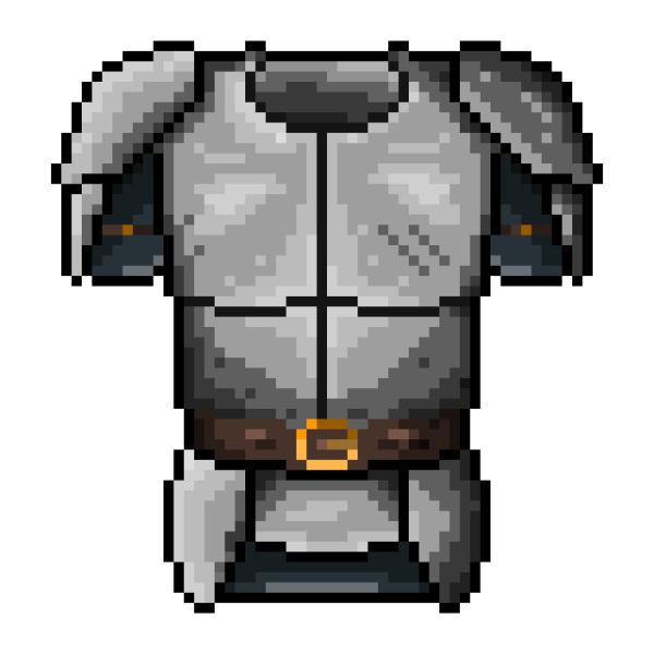 Пиксель арт броня 16x16