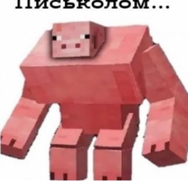Свинья из МАЙНКРАФТА