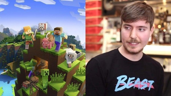 Mr Beast майнкрафт