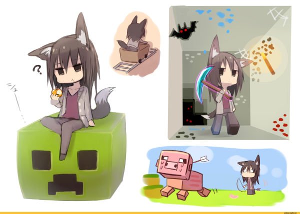 Minecraft арты