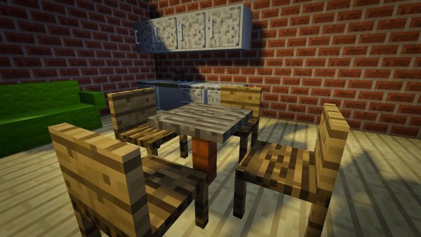 Minecraft 1.12.2 Mod мебель