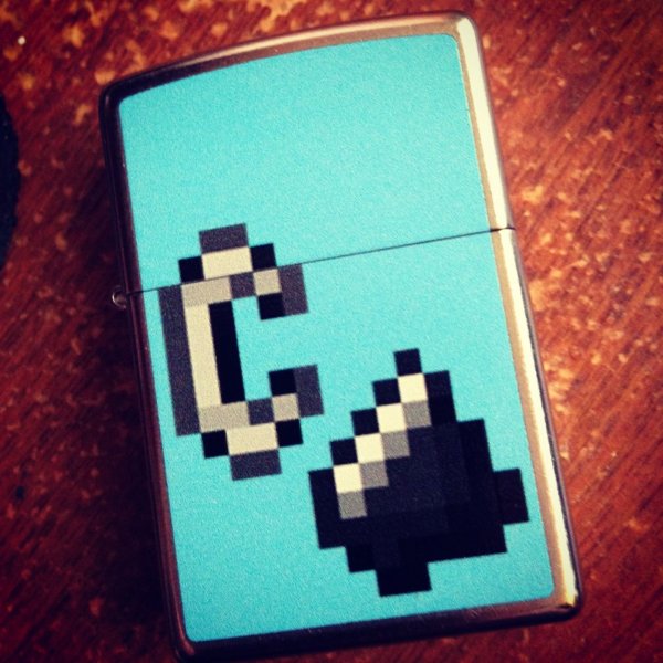 Зажигалка Minecraft