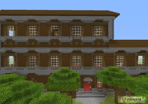 Minecraft особняк разбойников