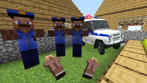Полиция в МАЙНКРАФТЕ