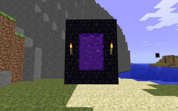 Minecraft портал в ад