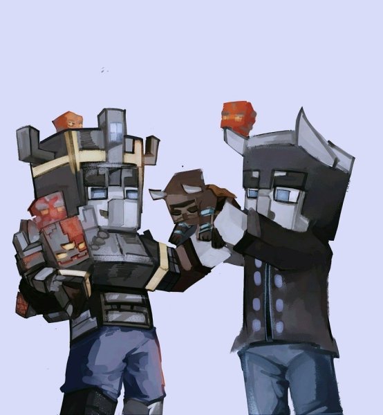 Villager Minecraft арт