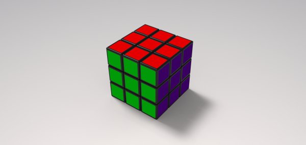 Иллюзия кубик Рубика