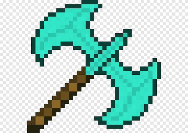 Minecraft алмазный топор