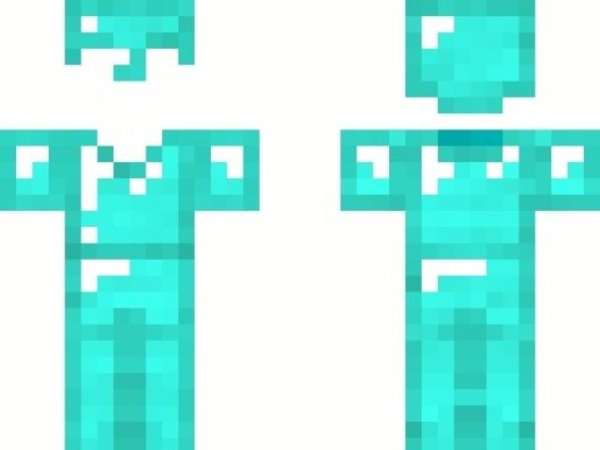 Minecraft алмазная броня