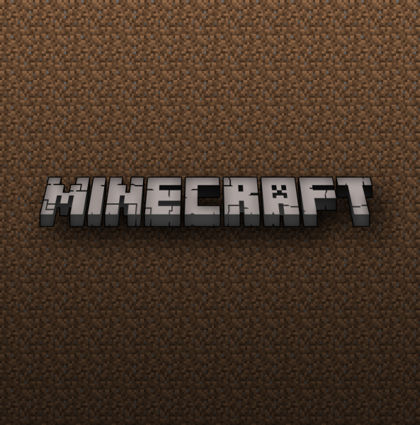 Minecraft надпись