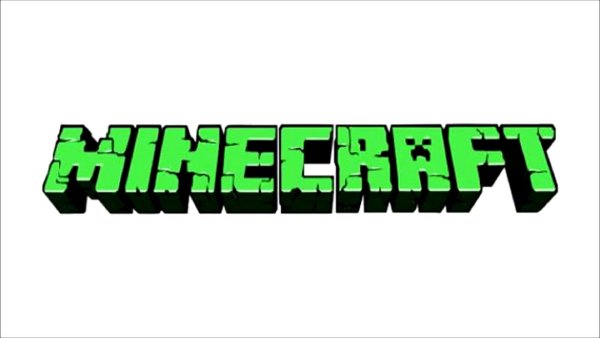 Minecraft надпись