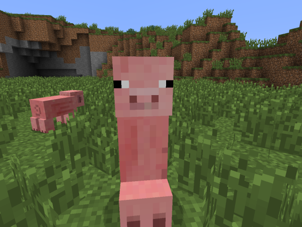 Minecraft КРИПЕР свинья