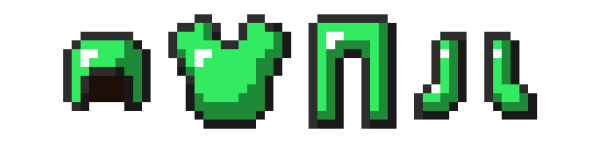 Emerald броня майнкрафт