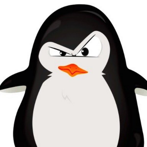 Удивленный Пингвин