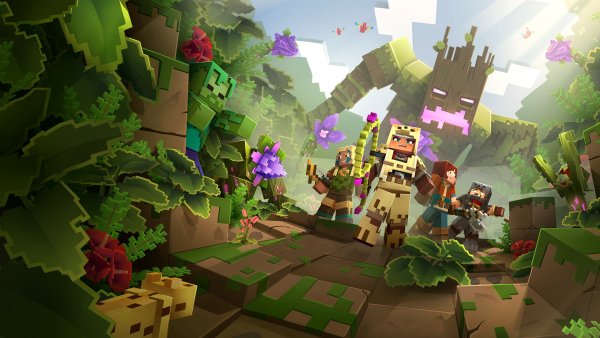 Minecraft Dungeons джунгли