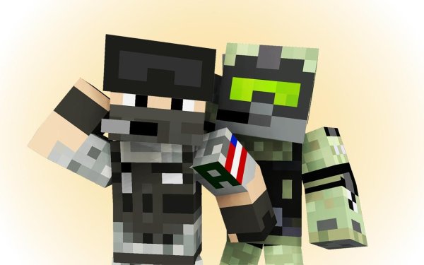 Военный в МАЙНКРАФТЕ