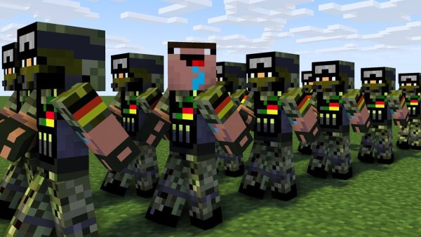 Военный майнкрафт