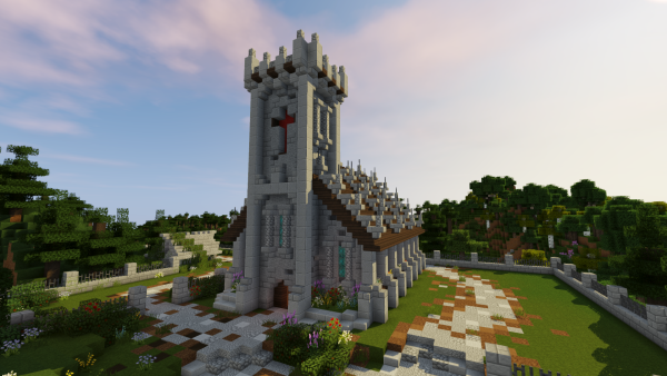 Minecraft католический храм
