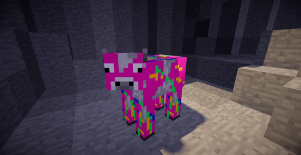 Minecraft корова