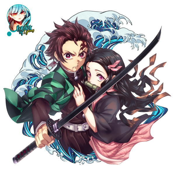 Аниме клинок рассекающий демонов Kimetsu
