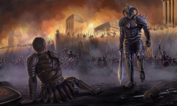 Поле битвы рыцарей