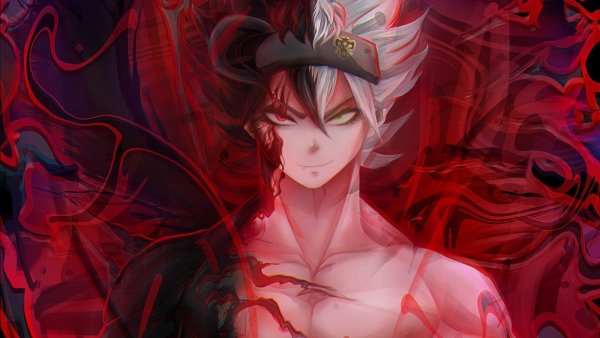 Аниме чёрный Клевер Black Clover