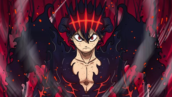 Black Clover аниме демон